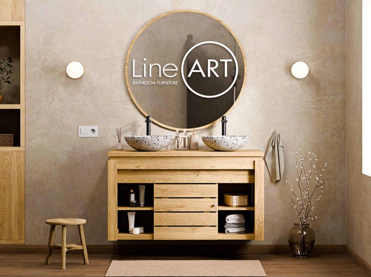 3D modelling and interior visualization of the Country cabinet for LineArt